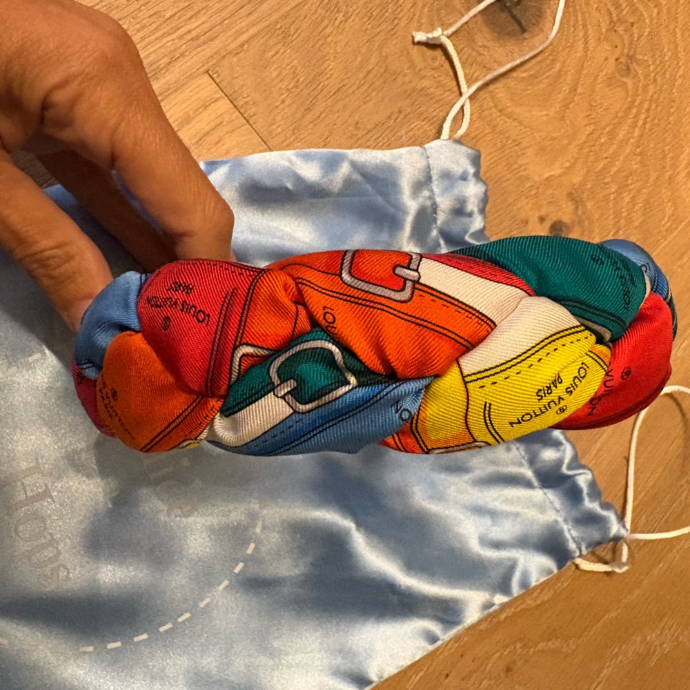 Alice and Hops Colorful Louis Vuitton Twisted Headband